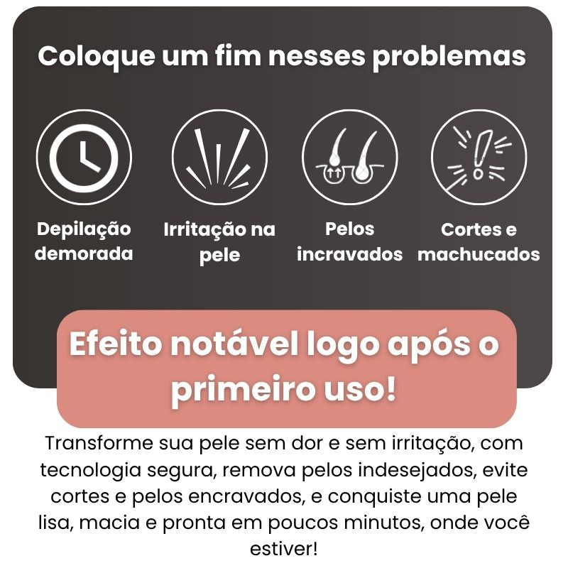 GlidePro - Depilador 4 em 1