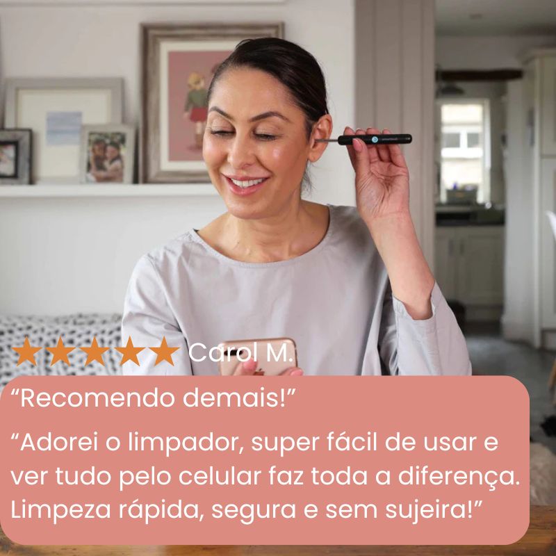 Otosense - Limpador de ouvido visual