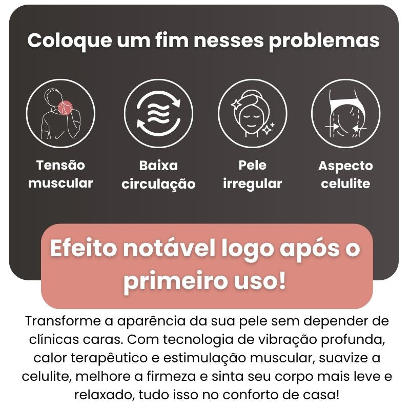 LipoWave - Massageador Corporal Anticelulite Cortezzo