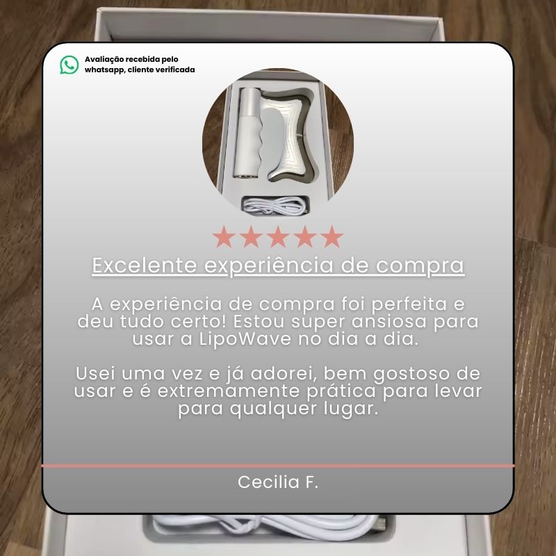 LipoWave - Massageador Corporal Anticelulite Cortezzo