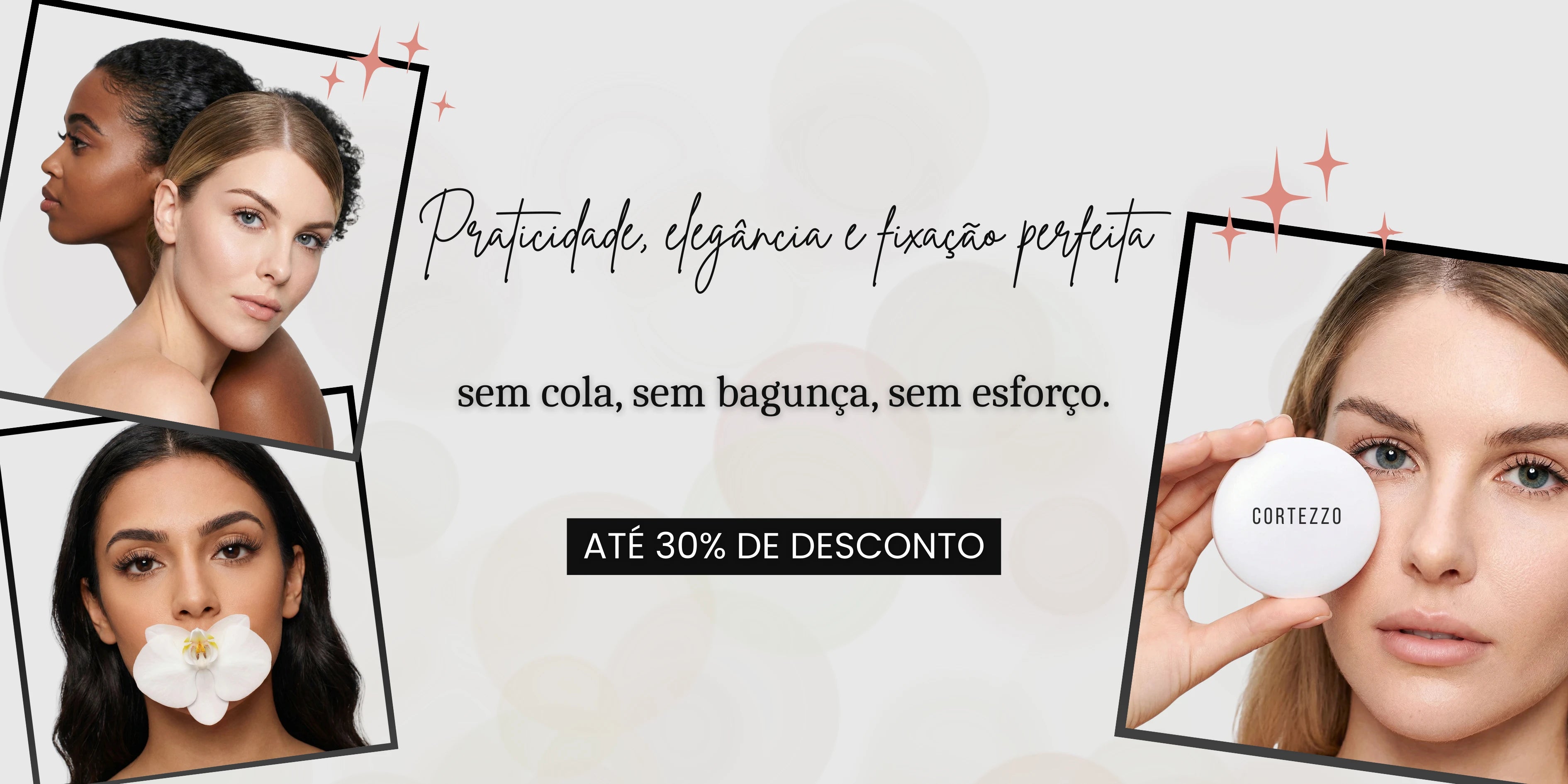 Banner Cortezzo – Produtos de beleza premium