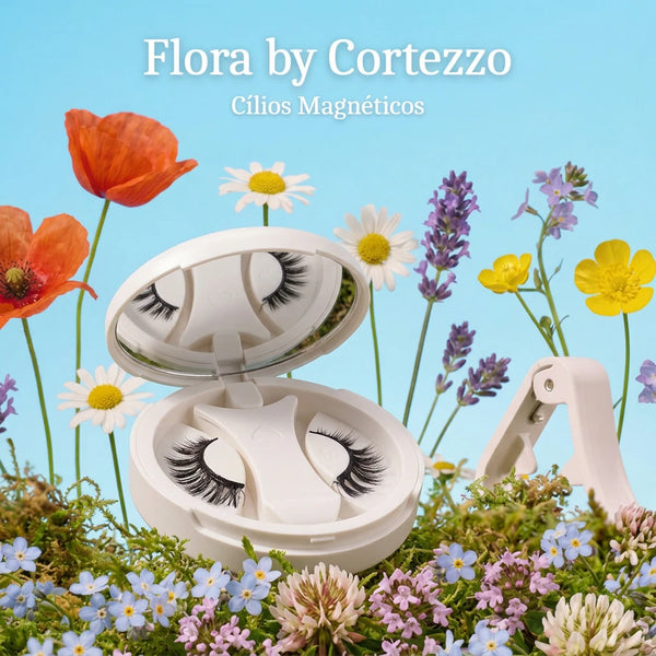 Cílios Magnéticos Flora by Cortezzo - Linha Premium
