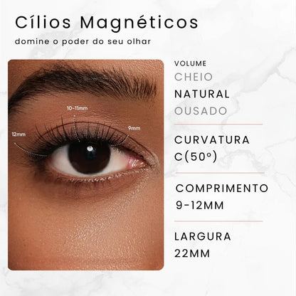 Cílios Magnéticos Clara | Beleza Atemporal