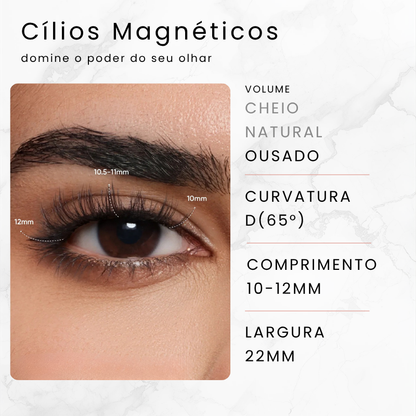 Cílios Magnéticos Luna | Elegância Natural