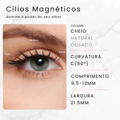 Cílios Magnéticos Maya | Definição Natural