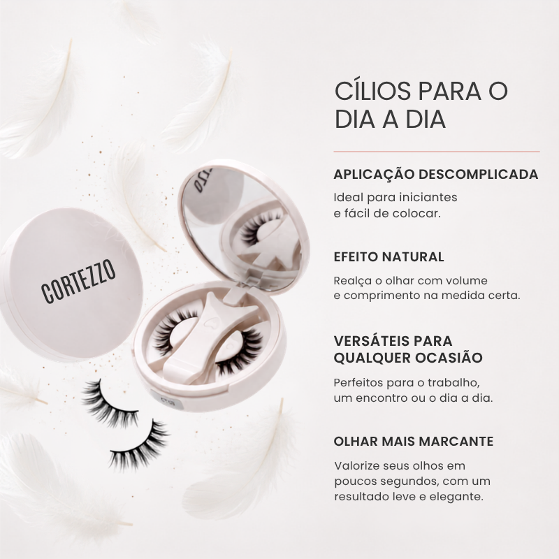 Cílios Magnéticos Luna | Elegância Natural